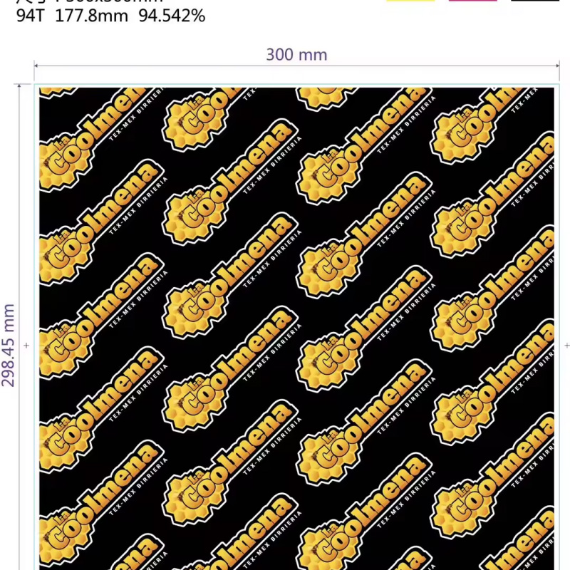 Eco Friendly Wrapping Paper Food with Logo Wax