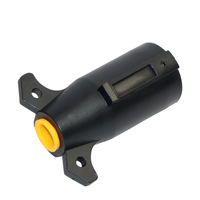Prise de courant à lame RV 7 voies 6-24V US, neuve, accessoire de connecteur de remorque pour remorque RV 7 broches, prise de remorque 7 broches