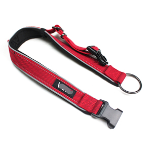 Fabrikant Op Maat Gepersonaliseerde Verstelbare Reflecterende Waterdichte Polyester Hondenhalsband Comfortabel Ademend Gewatteerd Duurzaam - Product Image 5