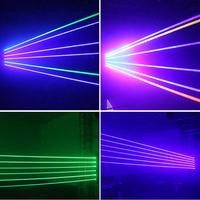 Lampu Bar Laser RGB 6-Head Full Color dengan Efek Chasing Flowing untuk Pencahayaan Panggung Acara Konser DJ Bar