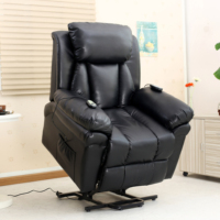 Fauteuil moderne en cuir canapé coin unique relaxant loisirs puissance multifonction ascenseur fauteuil inclinable pour le salon