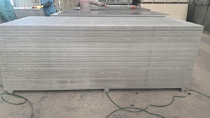 Panneaux de <span class=keywords><strong>façade</strong></span> externes résistants à l'eau en plâtre Panneau de fibre-ciment de conception moderne - Product Image 4