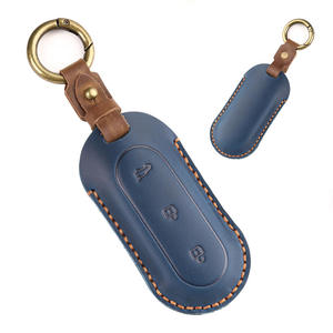 เหมาะสำหรับเคสกุญแจรุ่น L9, L8 และ L7 รุ่นใหม่ เคสกุญแจรถยนต์สำหรับผู้ชายและผู้หญิง วัสดุหนังแท้ ป้องกันอย่างดี - Product Image 5