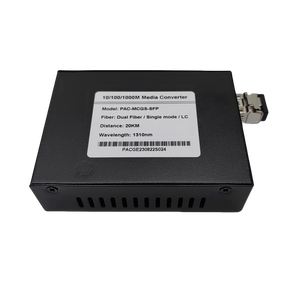 Pacbtech10/100M SFP phương tiện truyền thông chuyển đổi nhanh Ethernet 1sfp khe cắm và 1RJ45 cổng sợi quang thiết bị - Product Image 4