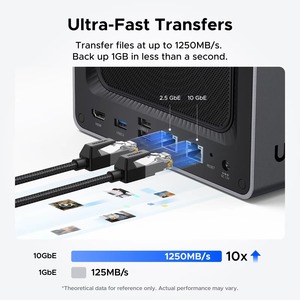 Original New Dxp4800 Plus 4-bay Nas N100 Quad Core 8gb Ddr5 Networking Storage Dxp4800 Plus Dxp4800 รุ่นใหม่ ดั้งเดิม Dxp4800 Plus 4-bay Nas N100 Quad Core 8gb Ddr5 เครื่องจัดเก็บข้อมูลเครือข่าย Dxp4800 Plus Dxp4800 - Product Image 5
