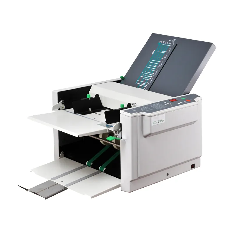Máquina plegable de papel A3 A4, máquina plegable de papel recubierto de alta calidad, fácil de operar, nueva SG-RD305