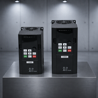 0.75-1.5-3KW 1-5HP VFD pompa Inverter Surya Konverter Fase Tunggal Tiga Fase 220V 380v Penggerak Motor AC Frekuensi
