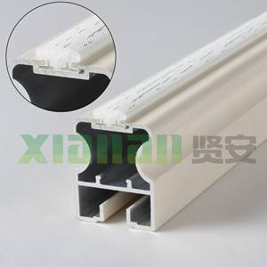 Bande d'étanchéité en <span class=keywords><strong>mousse</strong></span> à cellules fermées en forme de D autocollante, bande d'étanchéité en PU durable pour le revêtement des portes et des fenêtres, <span class=keywords><strong>mousse</strong></span> PU flexible - Product Image 4