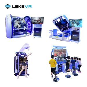เครื่องเล่นเกมเสมือนจริง LEKE <span class=keywords><strong>VR</strong></span> Franchise Corps <span class=keywords><strong>Pro</strong></span> 9D พร้อมแท่นยืนเดินเล่น <span class=keywords><strong>VR</strong></span> - Product Image 6