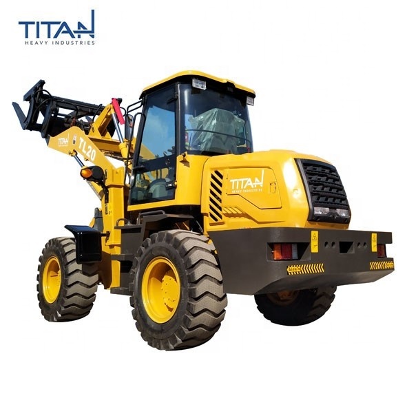 Chinese High Quality Cheap Price Zl20 2000kg 2ton Articulated Front End Tractor Wheel Loader