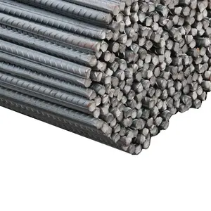 High quality Q235B carbon steel round deformed bar steel rebar for building construction steel price