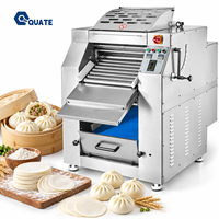 Machine à presser et à étaler la pâte entièrement automatique, équipement commercial de pétrissage et de pliage pour la production de pain, de nouilles et de raviolis