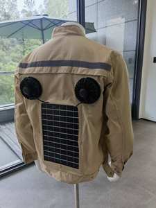 Chaqueta de Trabajo con Ventilador Solar de Alta Refrigeración y Puerto USB para una Regulación Duradera de la Temperatura Corporal en Exteriores - Product Image 3