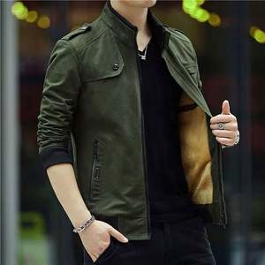 Chaqueta de Algodón Resistente a las Manchas de Moda Santicsu al por Mayor con Otras Telas Transpirables, Chaquetas para Hombre, Abrigo Corto, Ropa de Primavera - Product Image 4