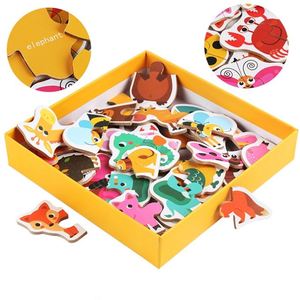 2 Piezas Rompecabezas de Memoria Correctora Progresiva: Animales y Comida - Juegos de Emparejamiento de Animales - Product Image 5