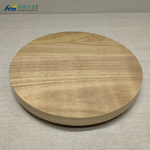 Assiette en bois de chêne <span class=keywords><strong>massif</strong></span> fabriquée à la main Vaisselle écologique Assiette de service naturelle pour plats et assiettes de cuisine - Product Image 5