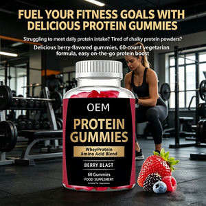 Gomitas de Proteína Diarias para Hombres y Mujeres, Apoyo para la Recuperación Muscular, Deliciosas Gomitas Masticables de Aminoácidos, Aptas para Veganos - Product Image 4