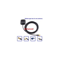 Antenne externe active à aiguille interne droite S M, double mode, pour navigation automobile, GPS BDS, amplification secondaire du module