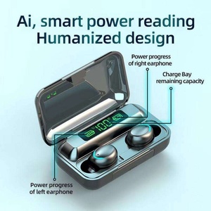 หูฟังไร้สาย TWS ขายดี F9-5ระบบควบคุมแบบสัมผัสพร้อมจอแสดงพลังงาน IPX7หูฟังสเตอริโอ Hi-Fi กันน้ำ - Product Image 4