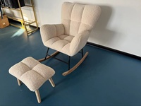 Fauteuils d'appoint de style européen DISHI, meubles, fauteuil simple, fauteuil à bascule, fauteuil lounge