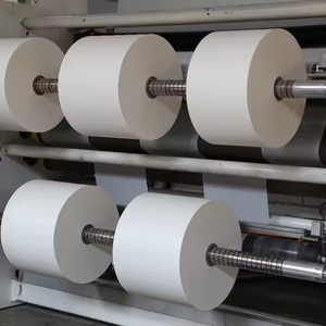 Tùy chỉnh 38 40 42 50gsm trắng hai mặt Silicone Jumbo CuộN bơ giấy & nướng giấy da giấy lót giấy tờ - Product Image 6