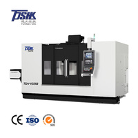 Centre d'usinage vertical CNC de précision certifié CE, machine d'usinage CNC 3 axes TDV 1580 à prix réduit