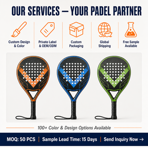Vente flash : Raquette de padel en fibre de carbone 12K avec grip antidérapant en EVA souple, raquette de padel, padel <span class=keywords><strong>Schlager</strong></span> - Product Image 5