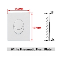 Citerne murale dissimulée élégante avec panneau en or brossé, solution moderne pour salle de bain