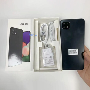 Venta al por mayor de smartphones Sumsun <span class=keywords><strong>A22</strong></span> <span class=keywords><strong>5G</strong></span> originales, baratos, sin rayones, en español, con LTE celular - Product Image 2
