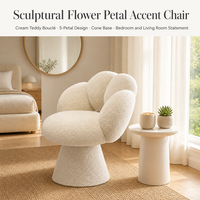 Chaise de maquillage en bois pour fille, tabouret spécial de luxe léger haut de gamme pour coiffeuse de chambre, avec dossier rotatif pour la maison et les loisirs