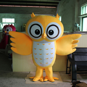 Costume da Mascotte Gufo Personalizzato all'Ingrosso, Materiale in Peluche Premium, Perfetto per Feste di Carnevale ed Eventi Promozionali - Product Image 1