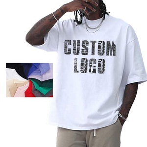 เสื้อยืดโอเวอร์ไซส์ผ้าฝ้าย100% คอตตอนสำหรับผู้ชายพิมพ์ลายกราฟิกสำหรับผู้ชายเสื้อโอเวอร์ไซส์260 280แกรม - Product Image 1