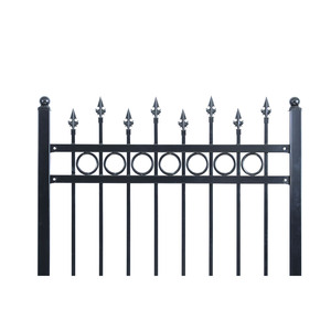 Clôture en aluminium pour maison, 4 pieds, 5 pieds, 6 pieds, 8 pieds, clôture métallique bon marché, clôture de jardin, clôture de périmètre - Product Image 3