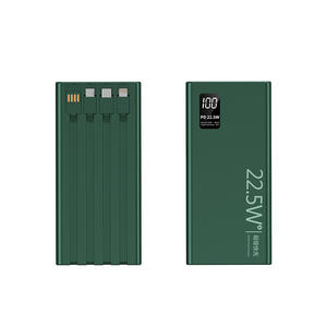 Batterie externe portable certifiée 3C, capacité 10000 mAh, équipée d'un câble de charge rapide, adaptée à une utilisation mobile - Product Image 3