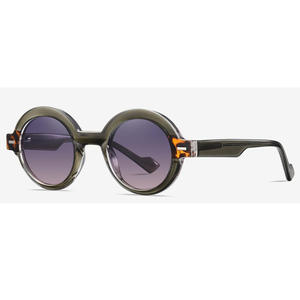 แว่นตากันแดดผู้ชายแบรนด์หรูที่มีคุณภาพสูงสำหรับการค้นหาวงแหวน actate กับเลนส์ Tac - Product Image 5