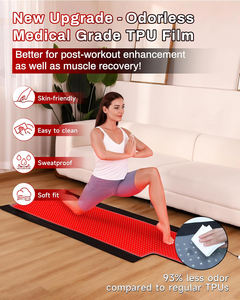 Penjualan laris matras terapi lampu merah TPU & selimut infra merah dengan 1370 LED 3-in-1 3 mode terapi untuk pelega nyeri tubuh penuh - Product Image 4