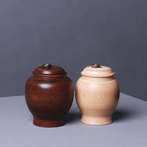 Bamboo Tea Storage Jars With Wooden Lid Chinese Style Food Grade Bamboo Containers For Tea Preservation And Storage - Product Image 4