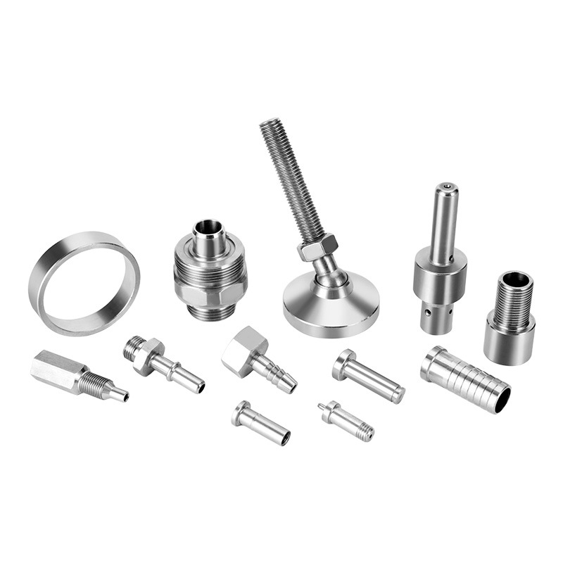 Precision Hardware Parts Rod Tube Processing Machinery Pipe Fittings Stainless Steel Lathe Broaching for Non-standard