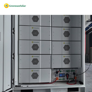 ตู้เก็บพลังงานแบตเตอรี่ลิเธียม HV สำหรับระบบโซลาร์เซลล์ 200kwh 215kw 215kwh 240kwh 250kw 250kwh 400v 500v 512v รุ่น Grb51.2-280ah 200kwh - Product Image 4