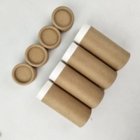 50ml Biodégradable Recyclable Remplacement Baume À Lèvres Déodorant Bâton Conteneur Papier Push up Tube