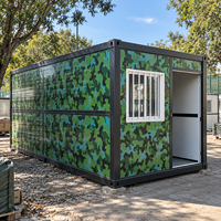 Maison conteneur préfabriquée modulaire pour bureau de chantier et logement des travailleurs