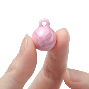 Acrylic Round <b>Bead</b> 16mm UV Coated Bright Color Loose <b>Beads</b> For Jewelry Making DIY Accessories - Product Image 3