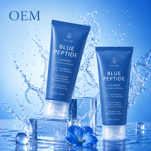 Limpiador Facial Profundo con Péptidos Azules, Limpiador Facial Espumoso Suave para Todo Tipo de Piel, Marca Privada OEM - Product Image 6