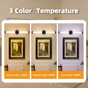 Applique Murale LED Moderne de Haute Qualité en Fer, Étanche IP44, pour Salle de Bain, Décoration, Certifiée CE - Product Image 4