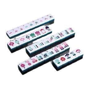 Juego de Mahjong Americano de Lujo Personalizado Oh My OMM Palm Royale Verde Claro de Cuatro Capas, 160 Piezas, Acrílico <span class=keywords><strong>Lola</strong></span> - Product Image 5