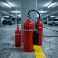 Extincteur à CO2 pour incendies électriques, de 5 à 20 lb, en promotion