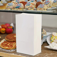Sacs en papier kraft marron recyclables, écologiques et durables, personnalisables pour la livraison de repas SOS en gros