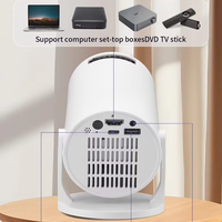 Nouveau projecteur sans fil mini portable à définition claire, populaire et très vendu, HY300, mini projecteur pour cinéma maison