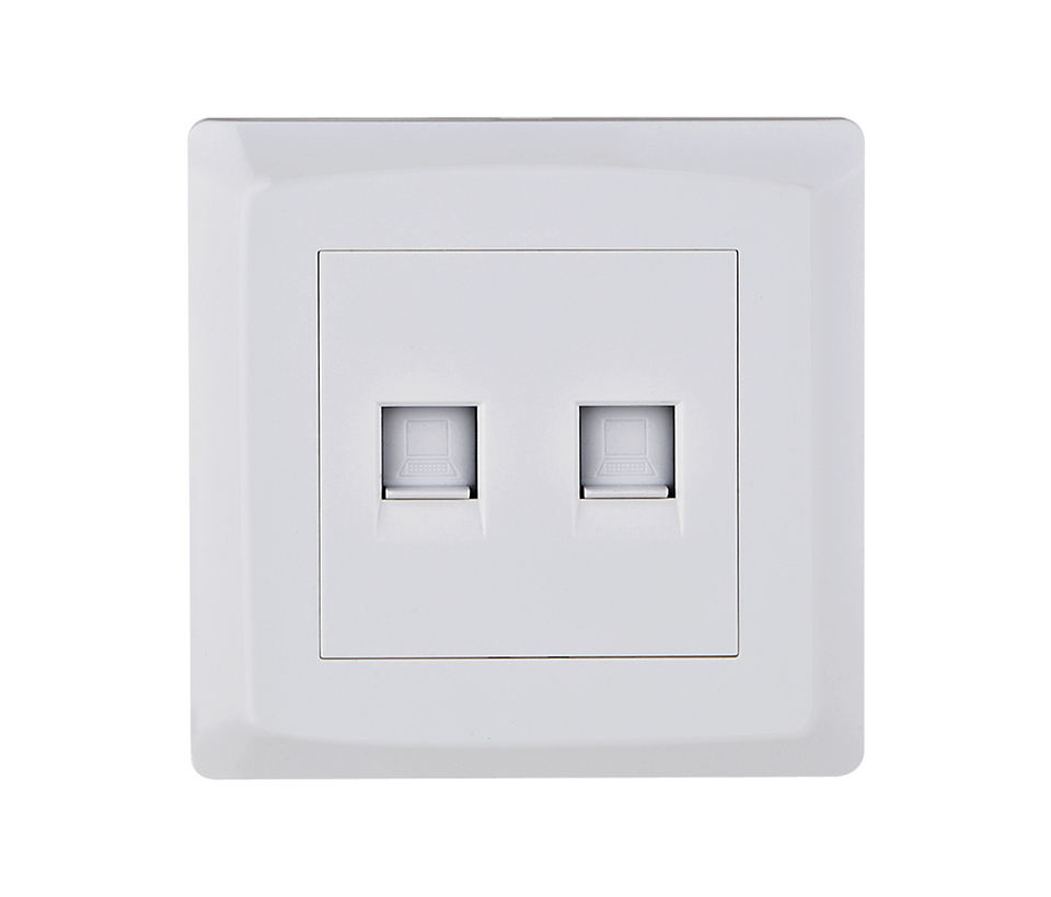 Wholesale High Quality Custom logo Wall Socket Electrical Wall Socket Internet PC Socket