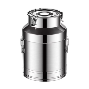 DF22 42L Stainless Steel Milk Bucket 30CM x 23.5CM x 59CM Insulated Food Grade Storage Container with Seal Lid and Side Handles - Product Image 6